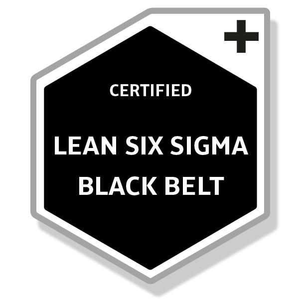 Six Sigma Master Black Belt certified